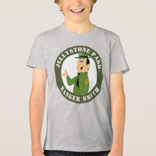 Jellystone's Ranger Smith-portret Tri-Blend Shirt