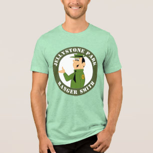 Jellystone's Ranger Smith-portret Tri-Blend Shirt
