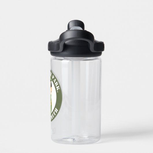 Jellystone's Ranger Smith-portret Waterfles (Achterkant)