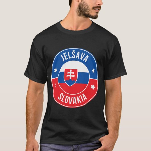 Jelsava, Slowakije Stad T-Shirt (Voorkant)