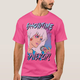 Jem en de hologramband Cartoon Showtime Synerg T-shirt