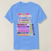Jem en de Hologrammen Liedjes Cassettes T-shirt (Design voorkant)