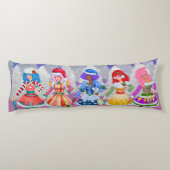 Jem & the Holograms Christmas Body Pillow Lichaamskussen (Achterkant)