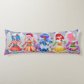 Jem & the Holograms Christmas Body Pillow Lichaamskussen (Voorkant)