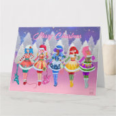 Jem & the Holograms Christmas Card Kaart (Voorkant)