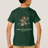Jemaa el-Fna Serenade Marrakech Aap & Vogel T-shirt (Achterkant)