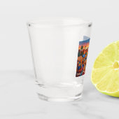 Jemaa el-Fnaa Marokko Shot Glas (Links)