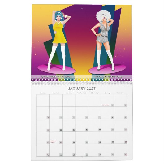 JemCon 2012 Officiële kalender voor de Mode (Jan 2027)