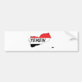Jemen Bumpersticker (Voorkant)