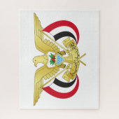 jemen embleem legpuzzel (Verticaal)