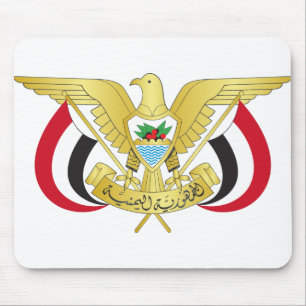jemen embleem muismat