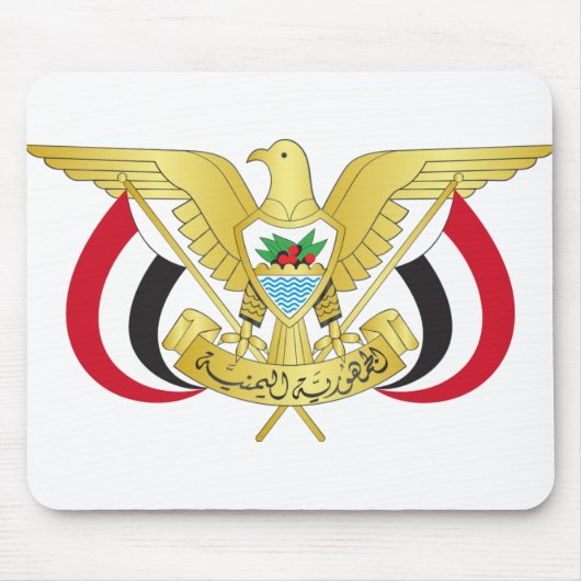 jemen embleem muismat (Voorkant)