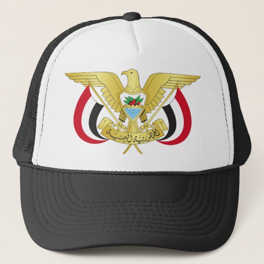jemen embleem trucker pet (Voorkant)