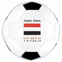Jemen en Jemenitische Vlag Persoonlijk Voetbal