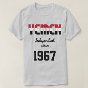 Jemen Flag Independence Celebration T-shirt