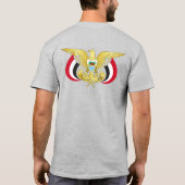 Jemen Flag Independence Celebration T-shirt (Achterkant)