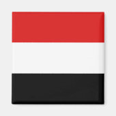 Jemen Flag Magnet (Voorkant)