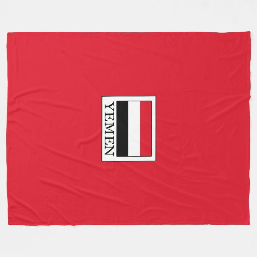 Jemen Fleece Deken (Voorkant (Horizontaal))