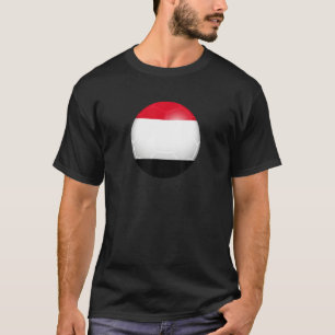 Jemen Futbol Flag T-shirt