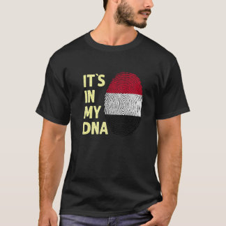 Jemen in mijn DNA Jemenitische vlag Team Jemen 1 T-shirt