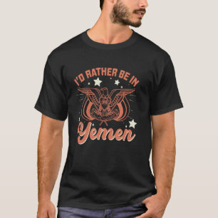 Jemen Islamitische Mubarak Moslim nationaal souven T-shirt