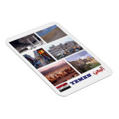 Jemen - Mozaïek - Magnet Magneet (Rechterzijde)