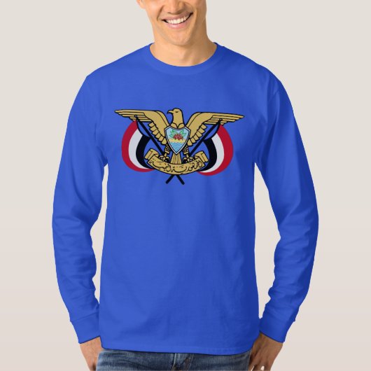 Jemen nationaal embleem Hoodie T-shirt (Voorkant)