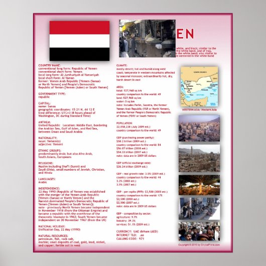 Jemen Poster (Voorkant)