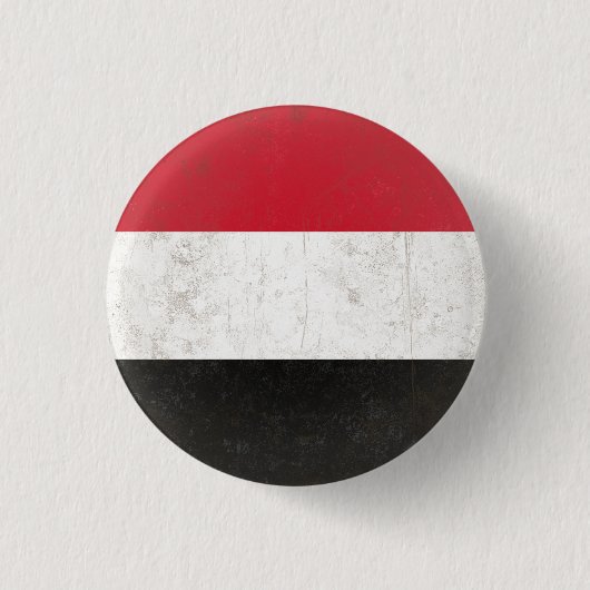 Jemen Ronde Button 3,2 Cm (Voorkant)