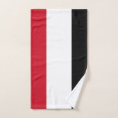 Jemen vlag bad handdoek (Handdoek)