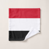 Jemen vlag bad handdoek (Wasdoekje)