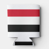 Jemen vlag blikjeskoeler (Achterkant)