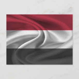 Jemen vlag briefkaart