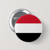 Jemen Vlag Button (Voorkant /achterkant)
