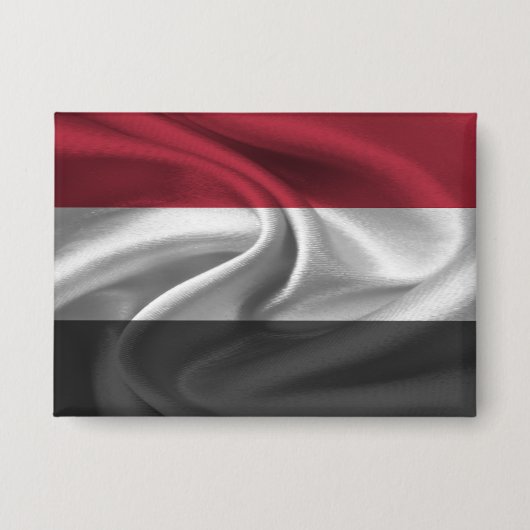 Jemen Vlag Button (Voorkant)