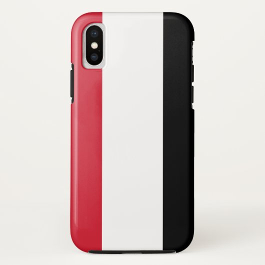 Jemen vlag Case-Mate iPhone case (Achterkant)