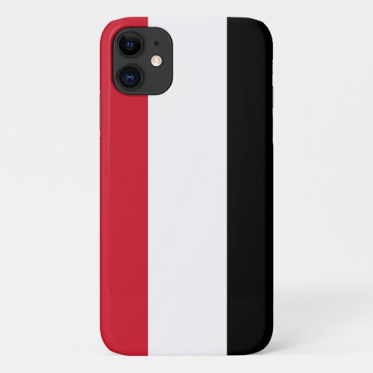 jemen vlag Case-Mate iPhone case (Achterkant)