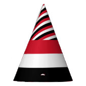 Jemen vlag feesthoedjes (Links)