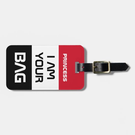 Jemen vlag & Jemenitische vlag, reizen/persoonlijk Bagagelabel (Voorkant horizontaal)