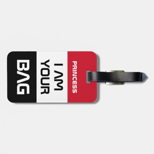 Jemen vlag & Jemenitische vlag, reizen/persoonlijk Bagagelabel (Achterkant horizontaal)