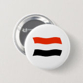 Jemen Vlag Knop Ronde Button 5,7 Cm (Voorkant /achterkant)