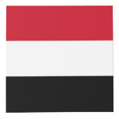 Jemen vlag kubus (Voorkant)