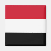 Jemen vlag magneet (Voorkant)