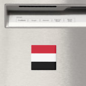 Jemen vlag magneet (Insitu (Vaatwasser))