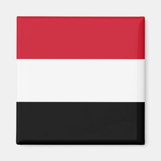 Jemen vlag magneet (Voorkant)