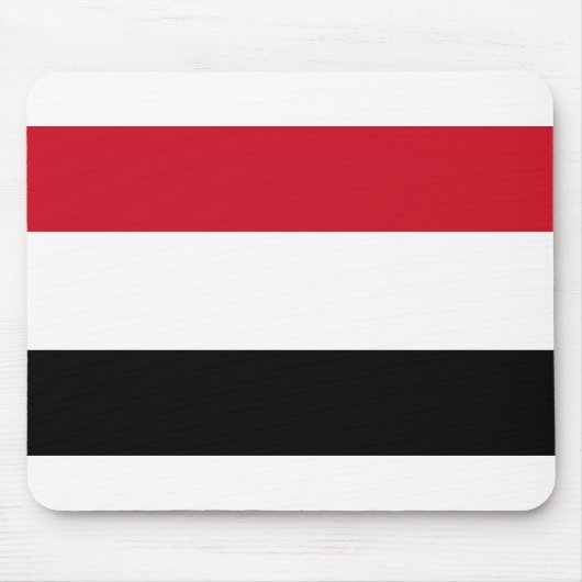 Jemen vlag muismat (Voorkant)