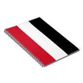 Jemen vlag notitieboek (Rechterzijde)