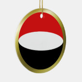 Jemen Vlag Ornament (Rechts)
