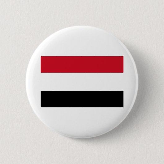 Jemen vlag ronde button 5,7 cm (Voorkant)