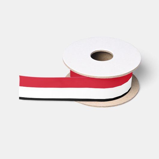 Jemen vlag satijnen lint (Spoel)